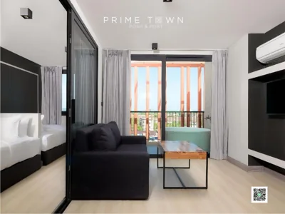Attico con 2 camere da letto e vasca da bagno — PRIME TOWN - Posh & Port Hotel PHUKET