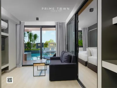 Attico con 2 camere da letto e accesso alla piscina — PRIME TOWN - Posh & Port Hotel PHUKET